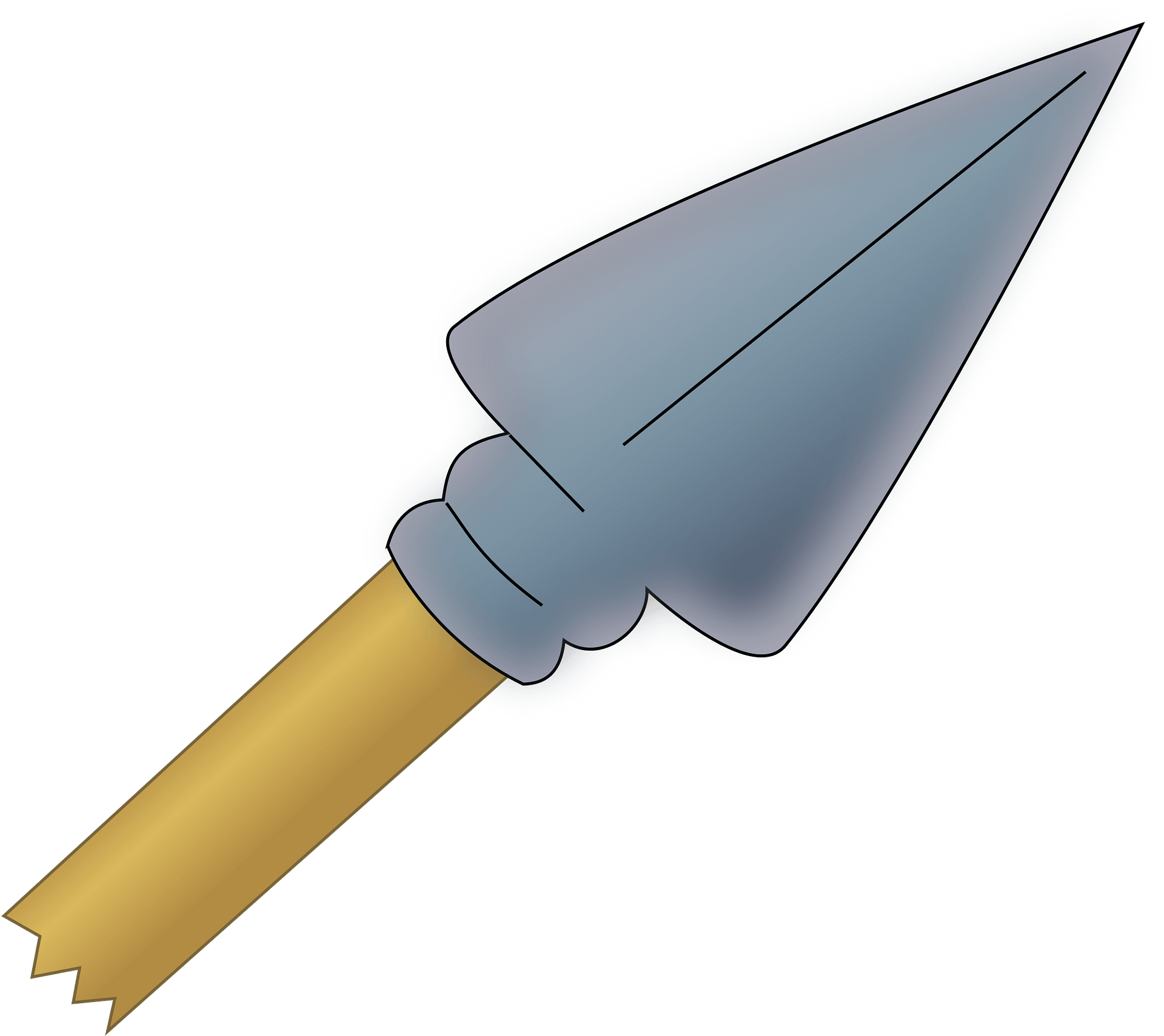 Spear Point - Free vector clipart images on clipart library.com