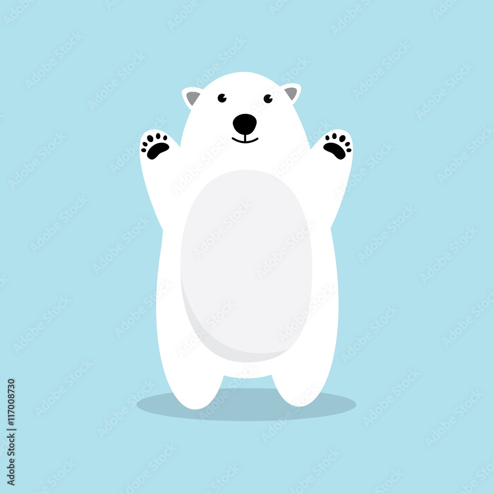 polar bear images cartoon