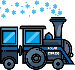 polar express clipart