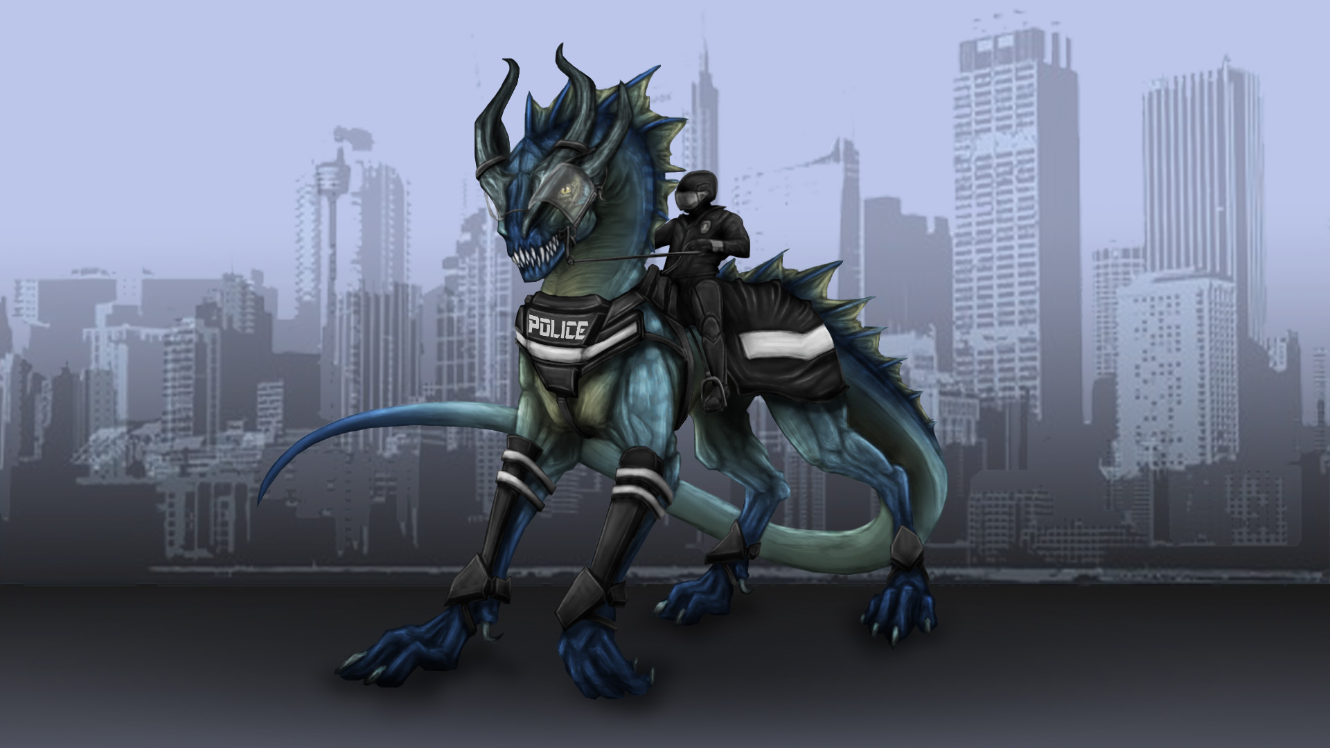 Rhylah Wyatt - Police Force Dragon