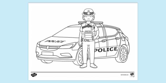 police pictures to colour