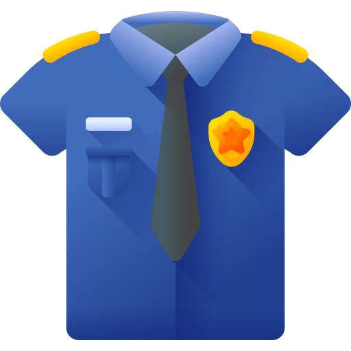 police uniform cliparts