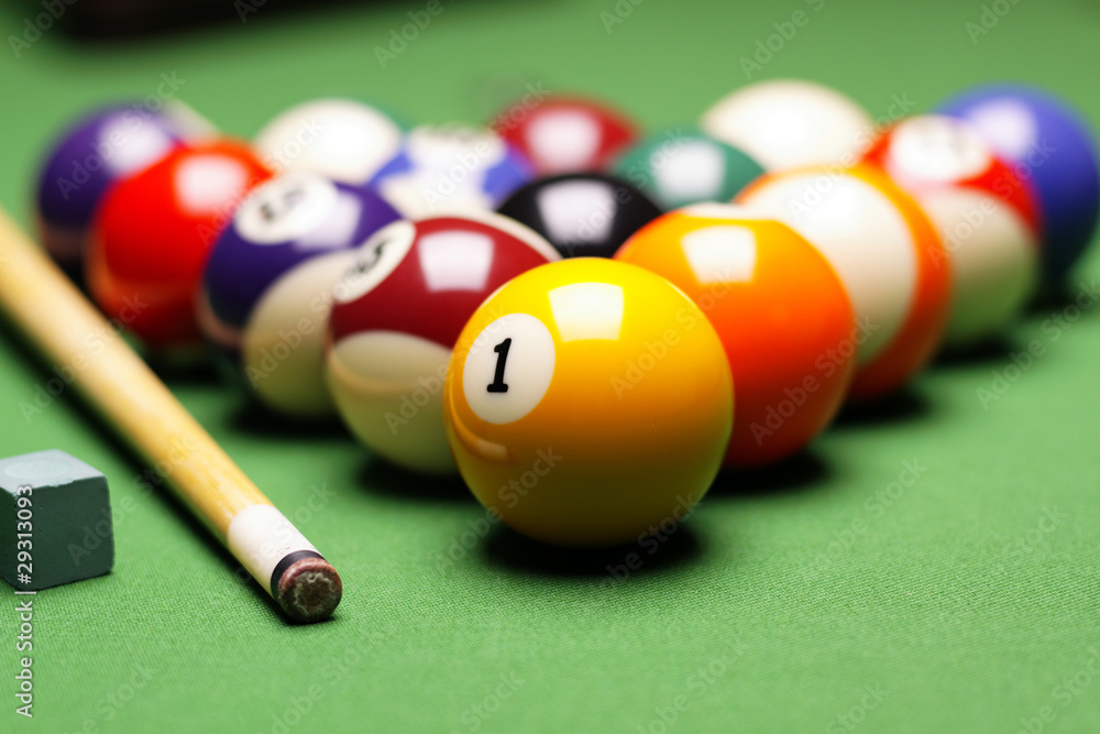 pool balls pictures