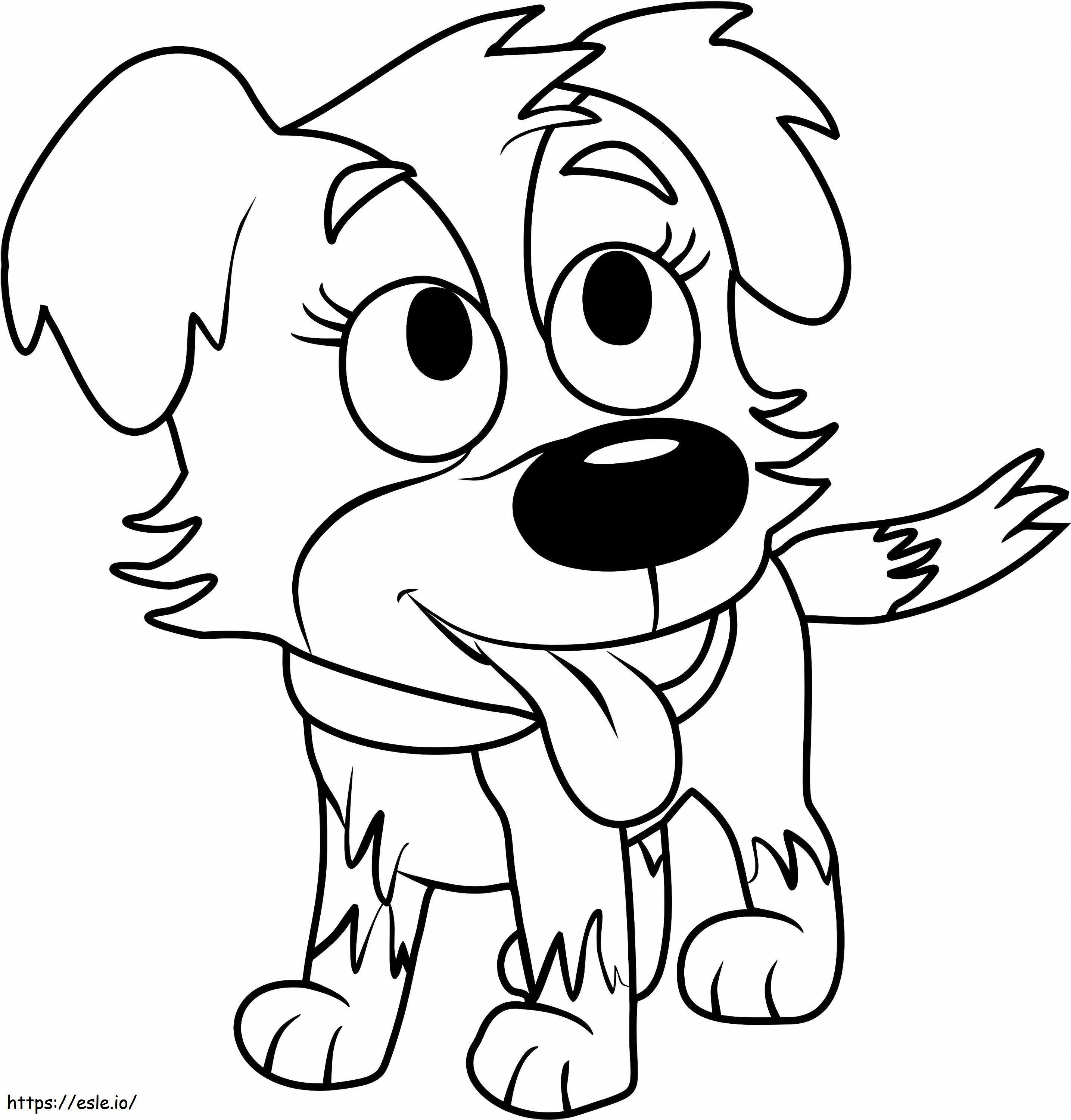 pound puppies coloring pages
