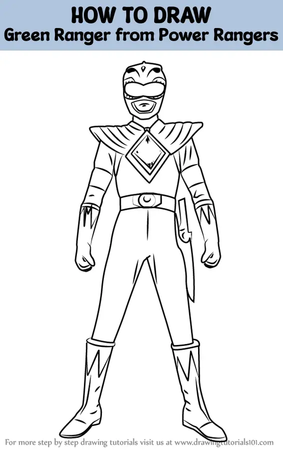 power rangers drawings