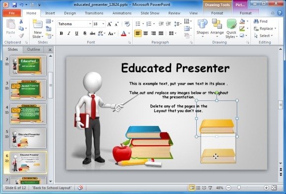 powerpoint presentation cliparts