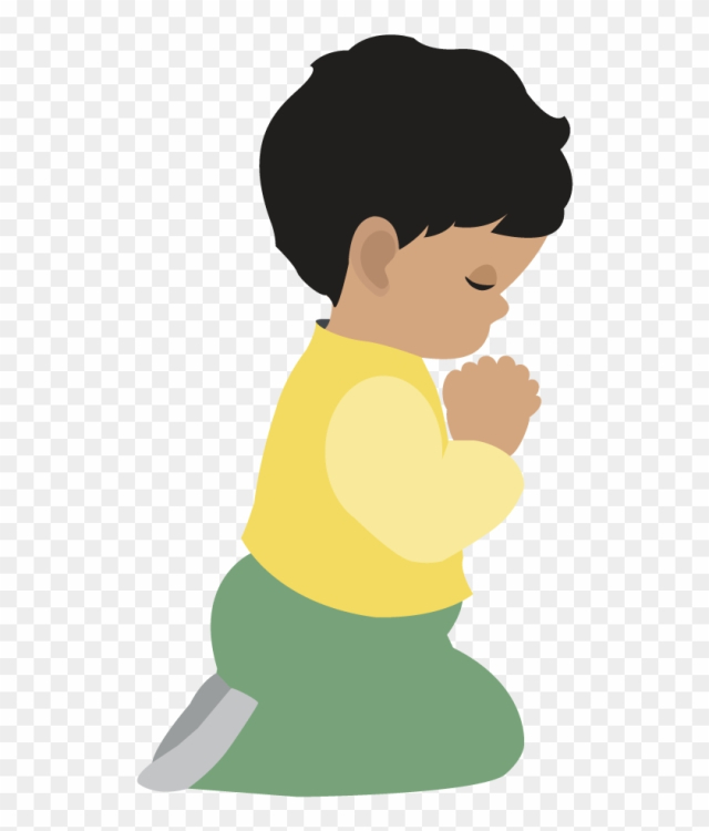 Free: Praying Hands Prayer Lds Clip Art Child Clip Art - Boy ...