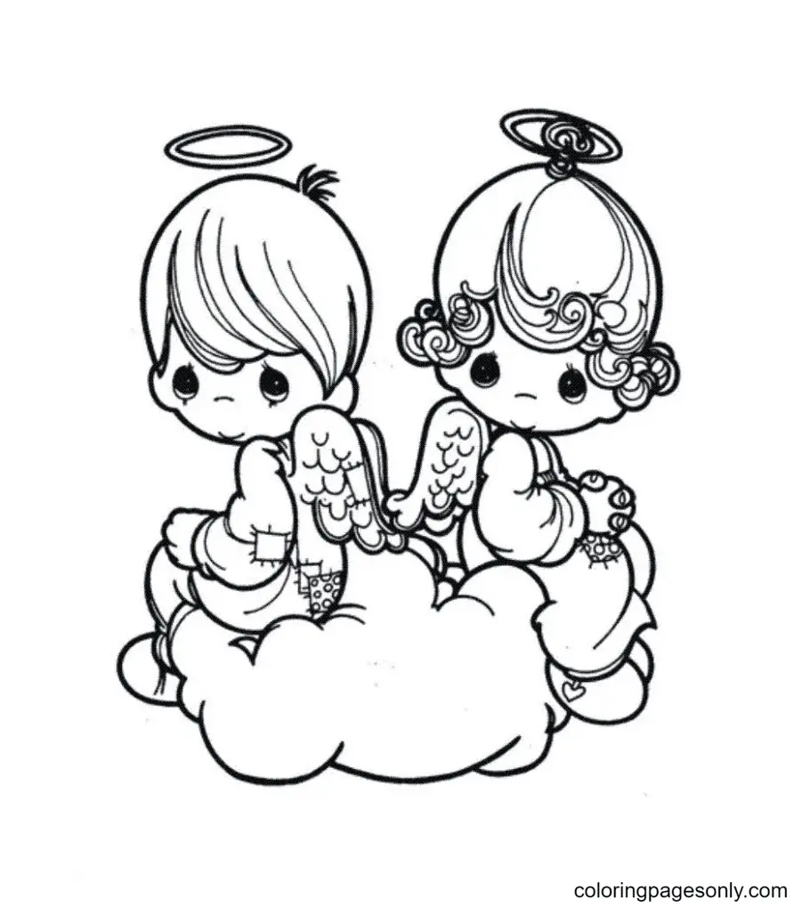 precious moments alphabet a z coloring pages