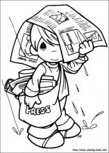 precious moments coloring book pages