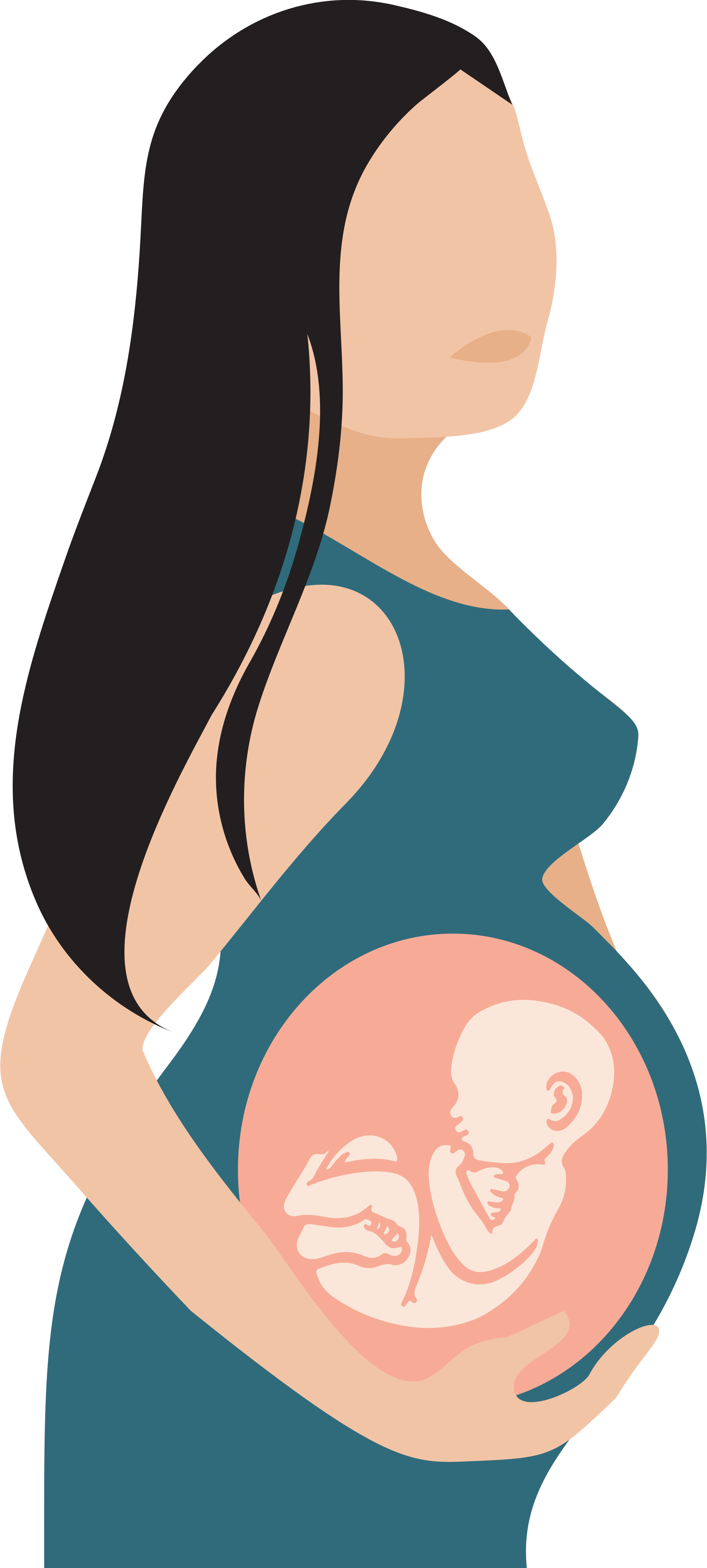 pregnant woman clipart