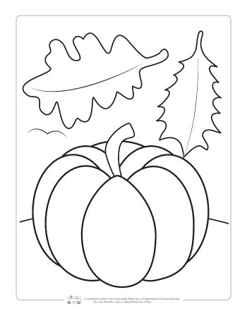 Fall Coloring Pages for Kids - Itsy Bitsy Fun