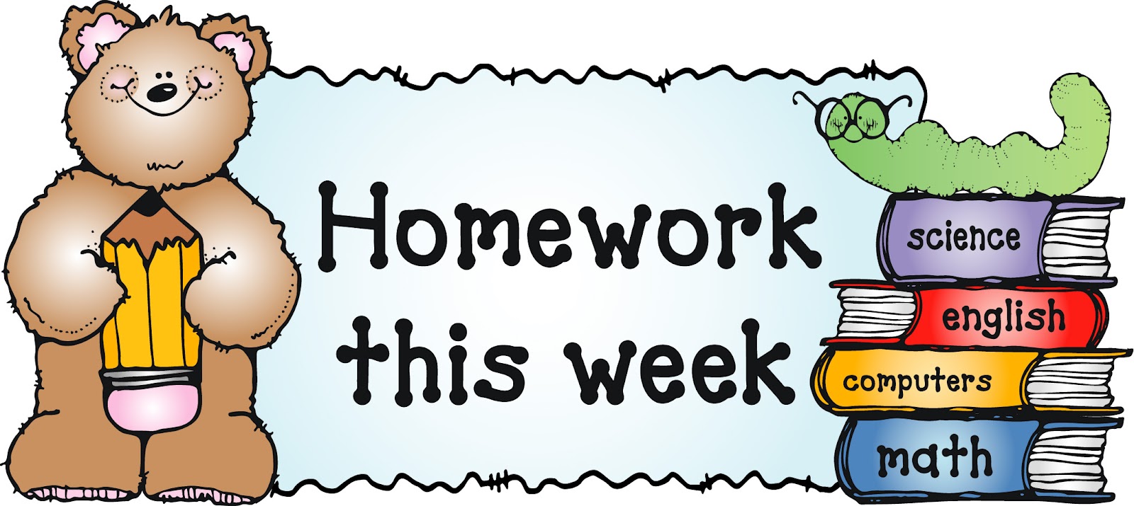 Preschool Homework Cliparts - Cliparts Zone