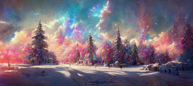 Stock-Illustration „A beautiful Merry Christmas themed festive ...