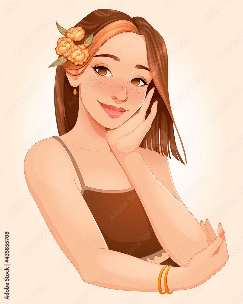 pretty girl cliparts