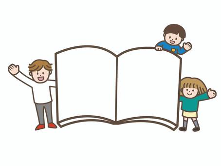 Free Vectors | big book and children