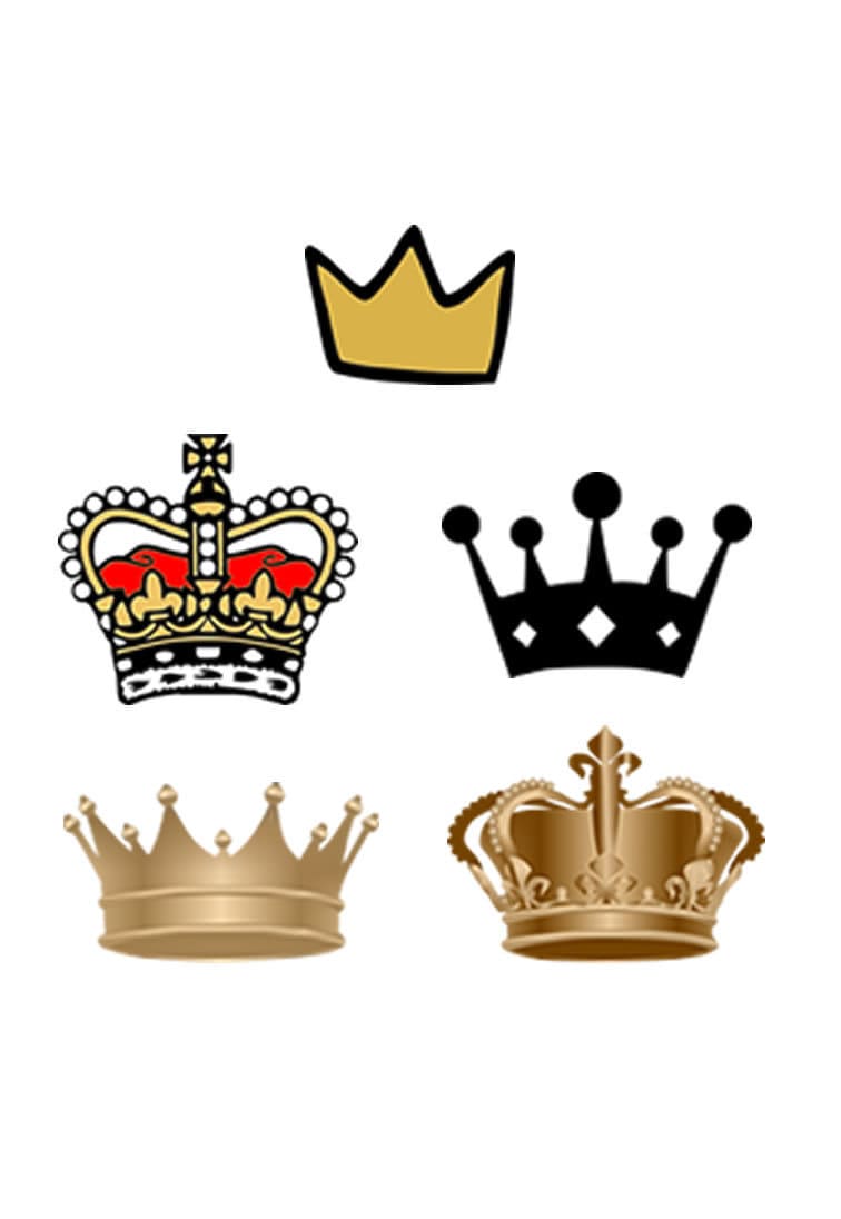 prince crown tattoo