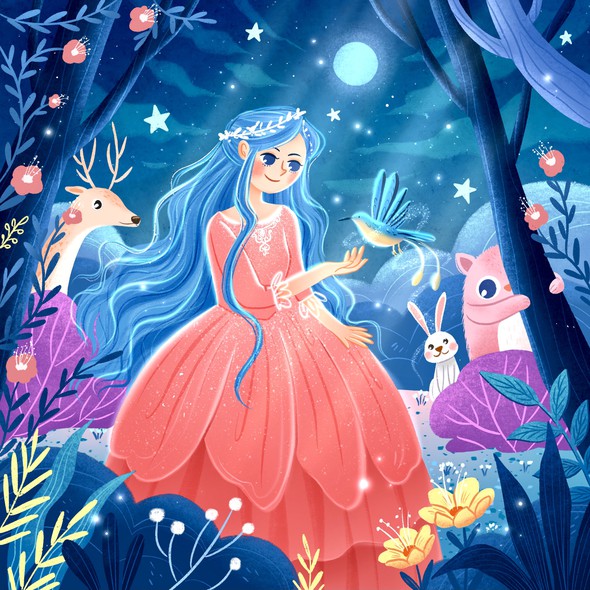 23+ Princess Illustration Ideas 2024 - Custom Princess ...