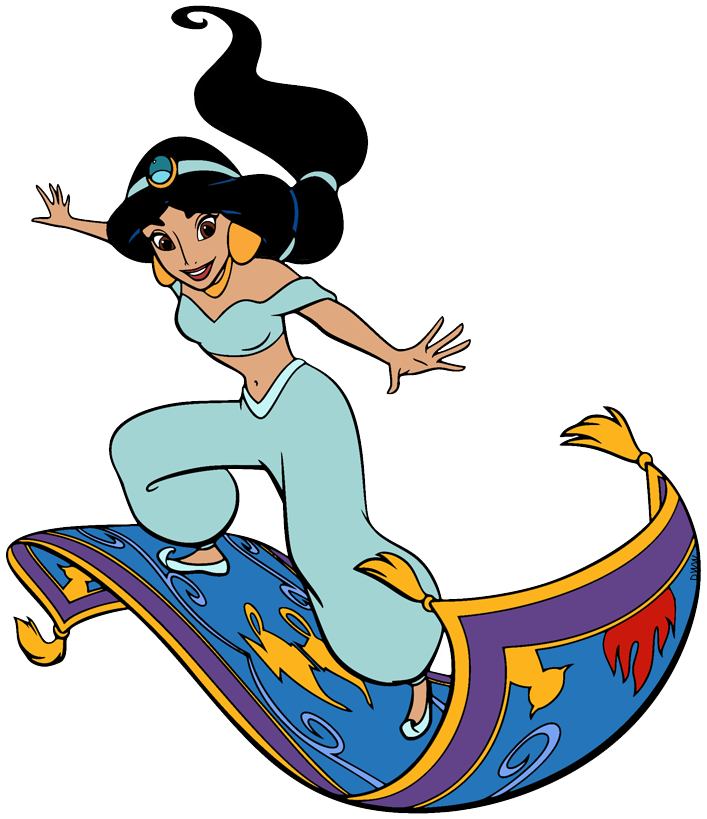 princess jasmine clipart