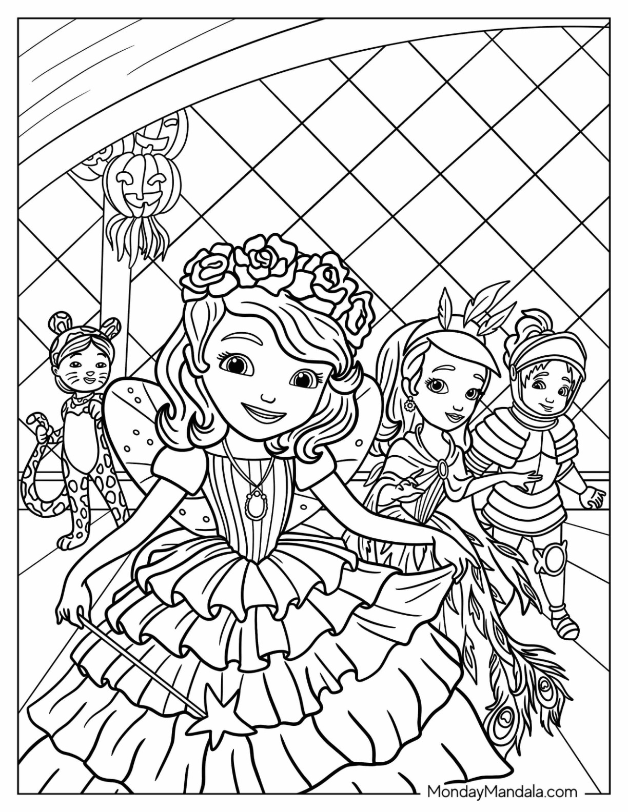Sofia The First Coloring Pages James [2025]