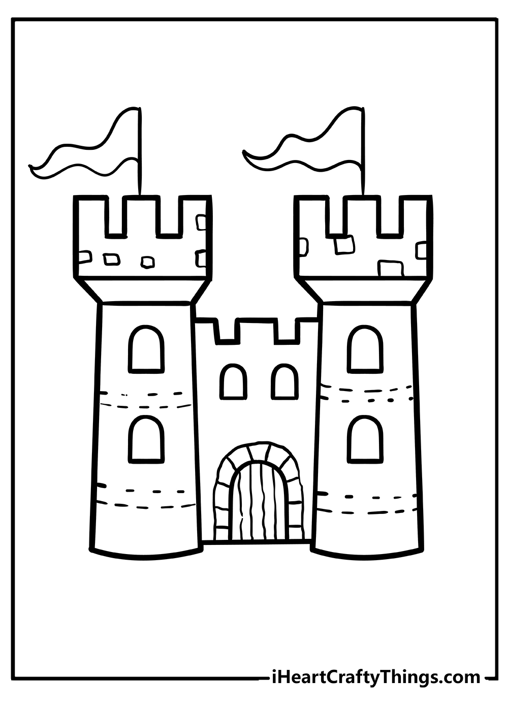 printable castle pictures