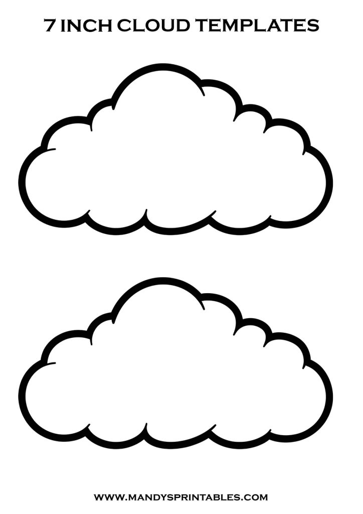 Printable Cloud Template 5594228 Clipart Library Printable Cloud Template 5594228 Clipart Library