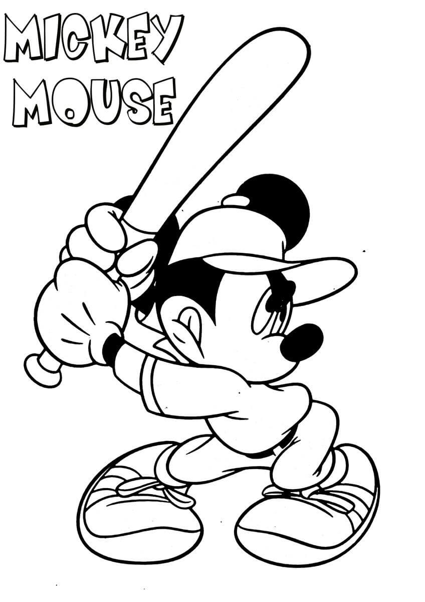 Mickey Mouse Coloring Pages – Printable Coloring Pages