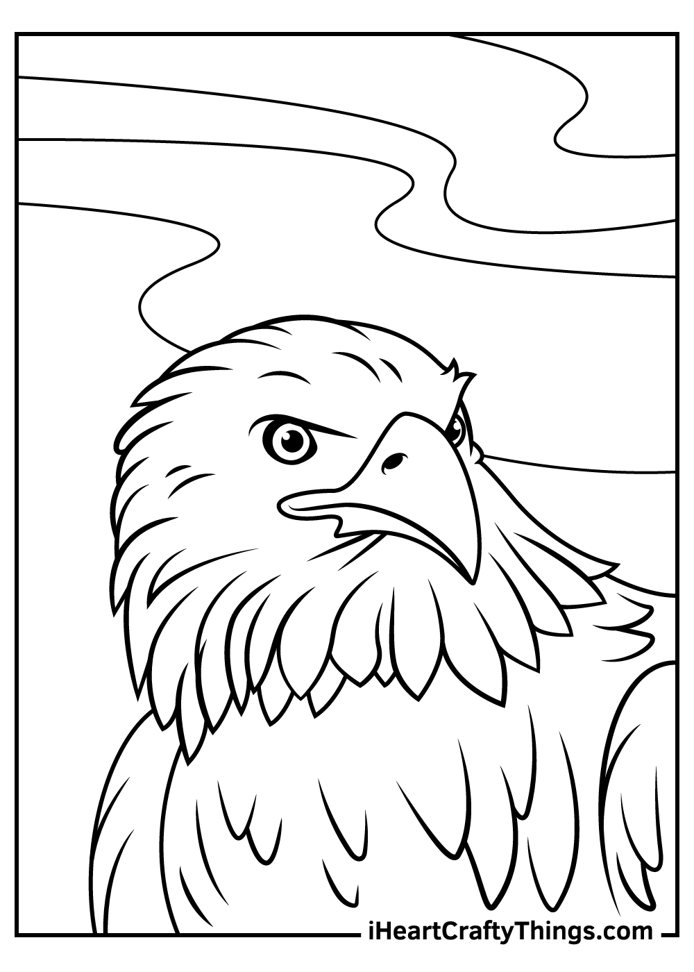 15 Bald Eagle Coloring Pages (100% Free To Download &amp; Print)