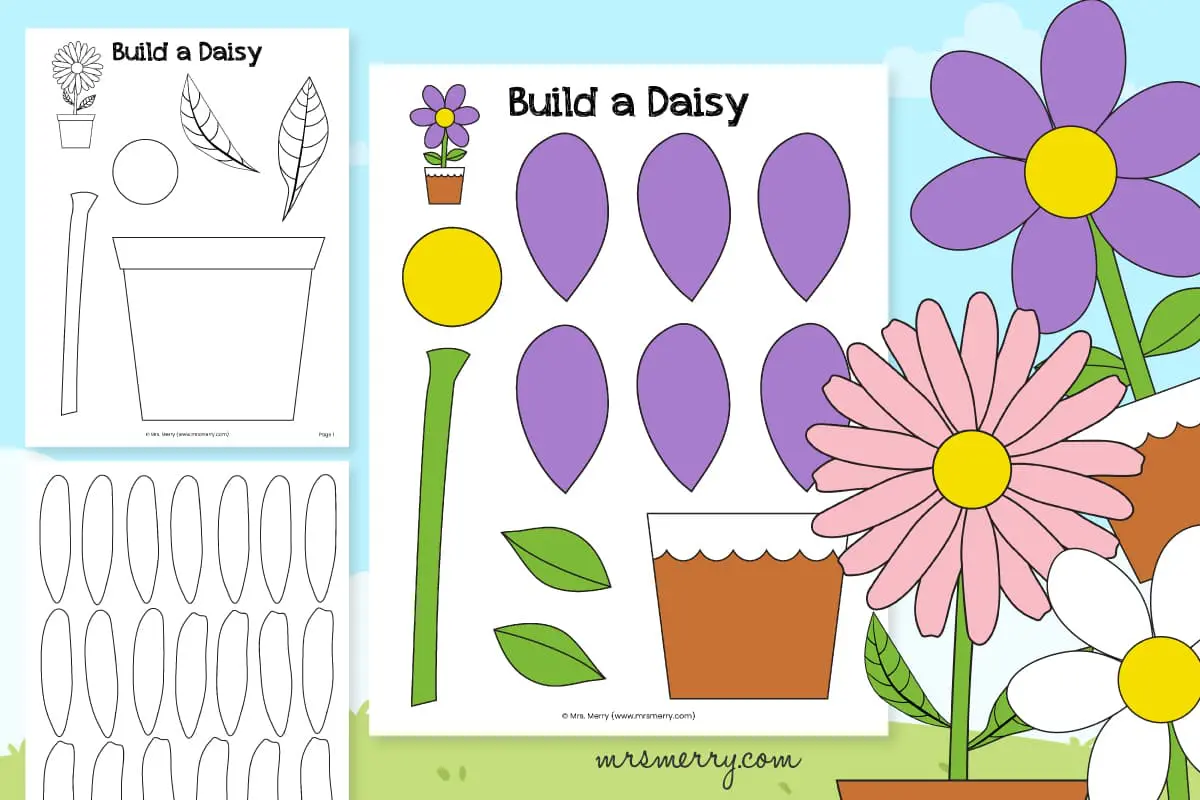printable flower templates