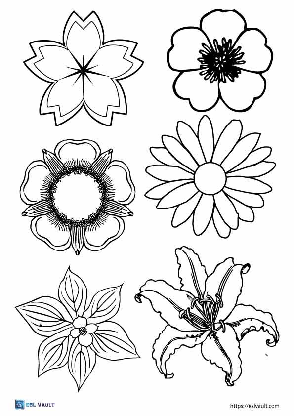 printable flowers