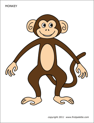 printable monkeys