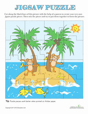 printable picture puzzles