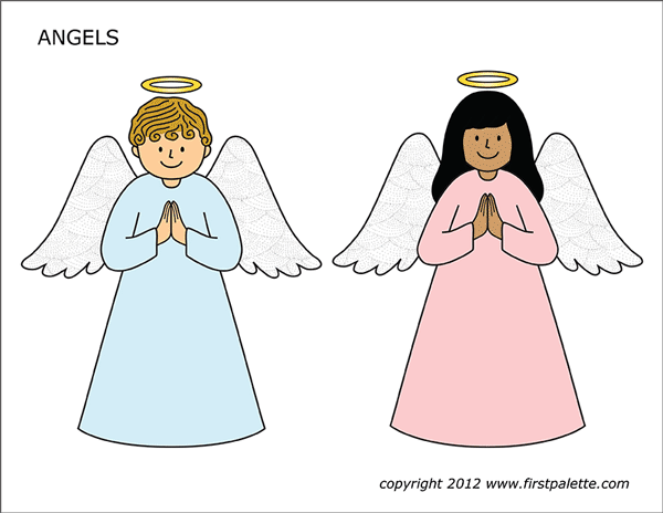 printable pictures of angels