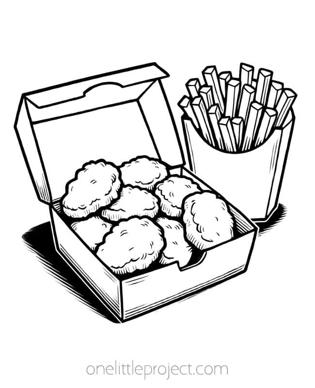 printable pictures of food
