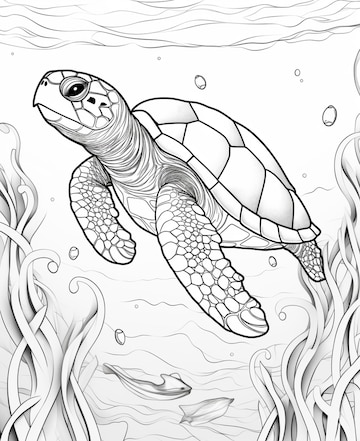 printable pictures of sea turtles