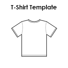 printable t shirt template