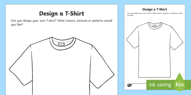 printable t shirt template