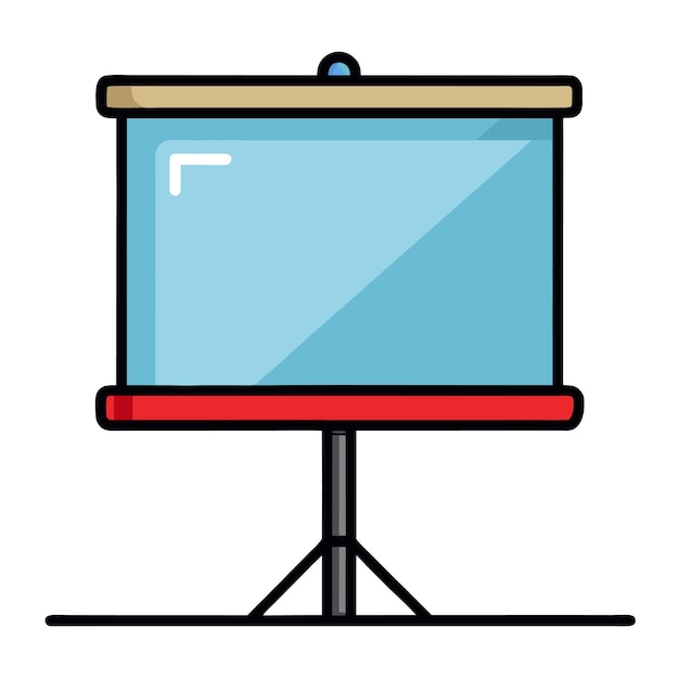 Projection screen clipart vector art and illustration | Premium AI ...