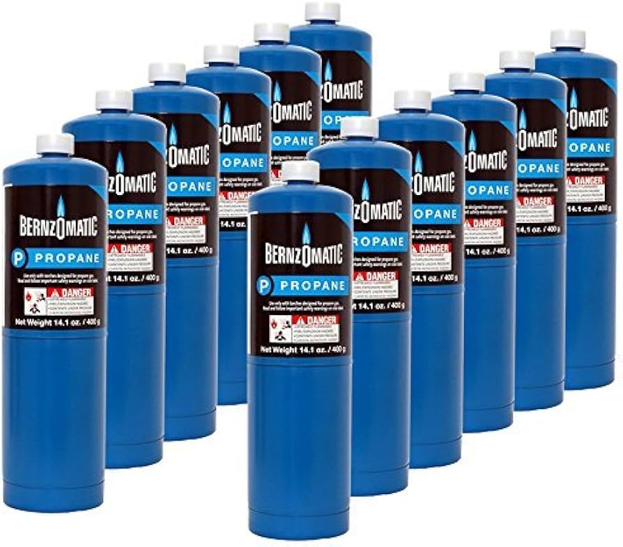 14.1 oz. Propane Gas Cylinder - 12 Cylinders by Bernzomatic : Amazon.de:  Garten
