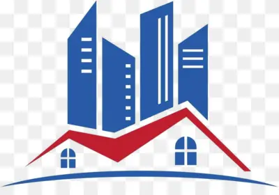 Real Estate Logo - Real Estate Logo with Buildings and Houses ...