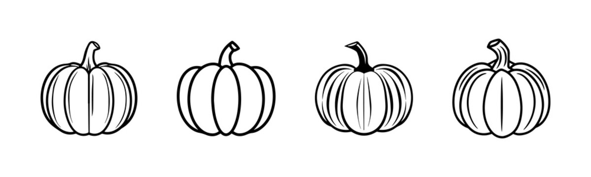 pumpking black cliparts