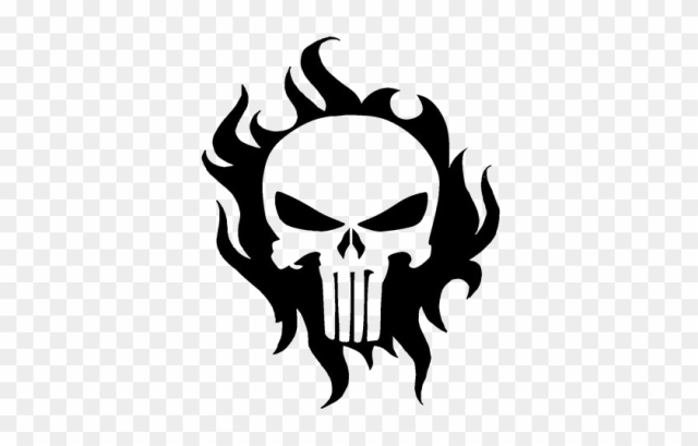 punisher skull cliparts