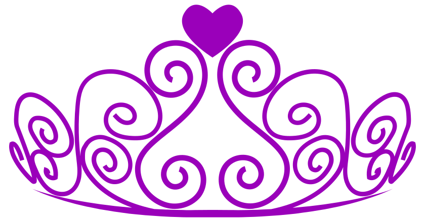 purple crown cliparts
