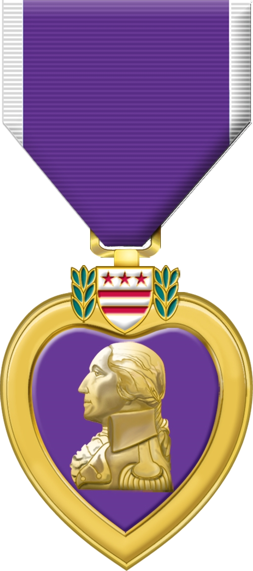 purple heart cliparts
