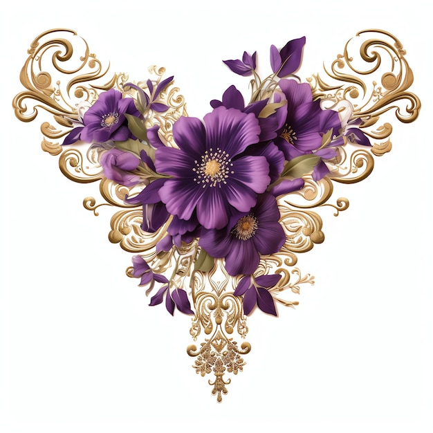 purple lace cliparts