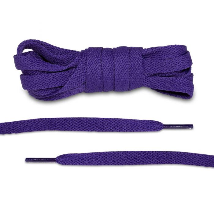 Schnürsenkel violett 1 flach