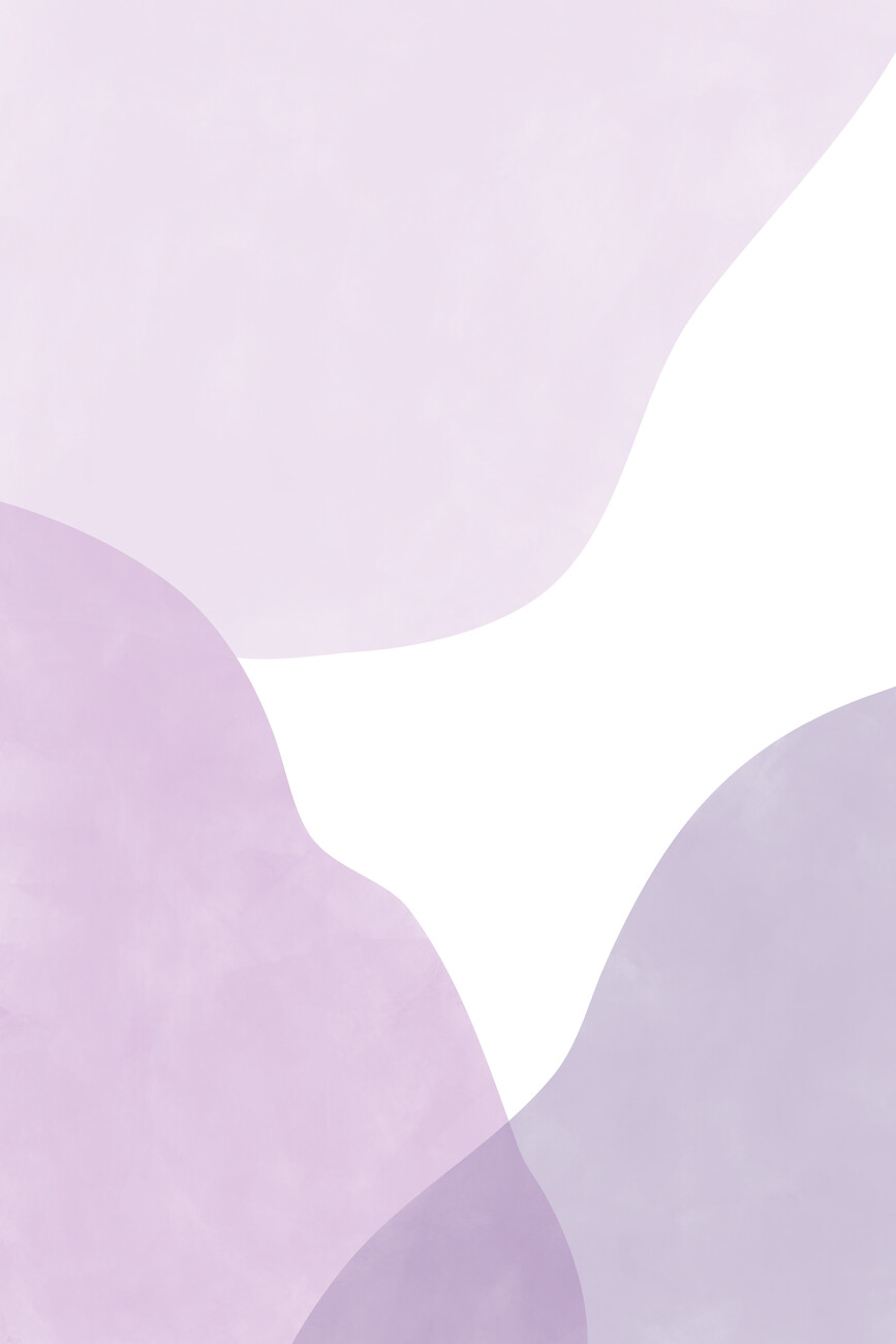Kunstdruck Abstract Purple Shapes Poster | Poster, Wandbilder und ...