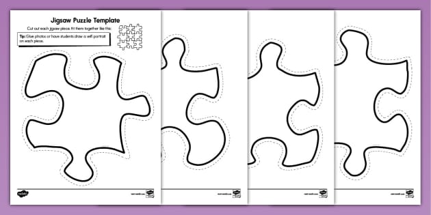 puzzle pieces template