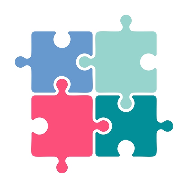 puzzle vector