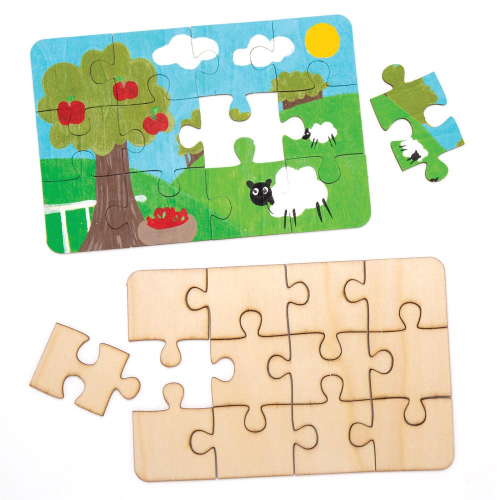 Puzzles aus Holz