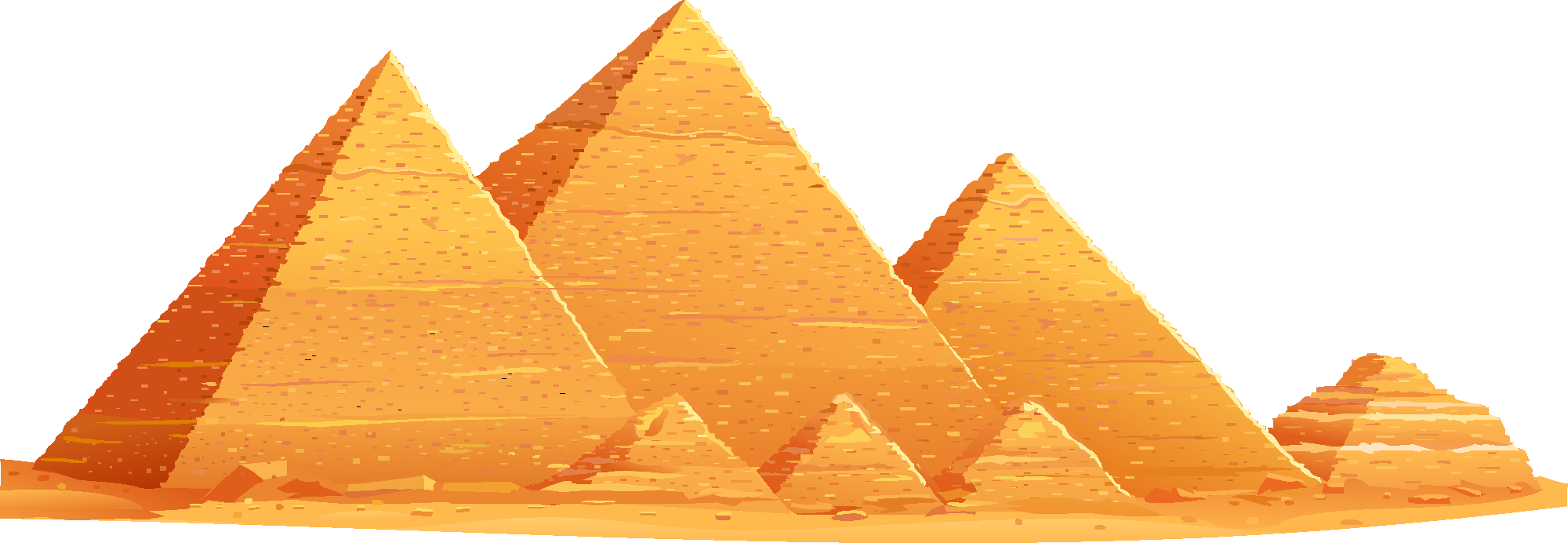 Pyramid - Free vector clipart images on clipart library.com